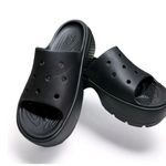 Crocs  Stomp Platform Slide Sandal Shoes Blk Wns US Size 10 US Mns 8 EUR 41-42 A2 Photo 4