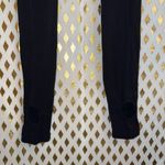 Athleta ankle sock hole leggings black full length size S SP Photo 4