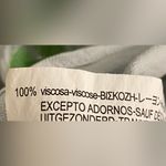 ZARA  Women’s‎ Sz S Pale Blue Embroidered/Beaded Leaf Blouse Photo 9