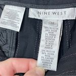 Nine West Black Wide Leg Dress Pants Pink Pinstripes, Size 14 Photo 8