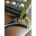 Versona  Black Studded Pearls Crossbody Bag Photo 5