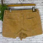 American Eagle Mustard Yellow Twill Shorts Photo 4