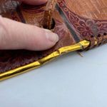 Vintage Peru hand tooled little vintage handbag Photo 3