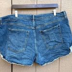 Old Navy Womens Shorts Blue Jean Denim Mid Rise Boyfriend Distress Plus Size 22 Photo 2
