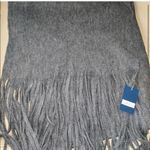 Lucky Brand Brushed Solid Gray Scarf Photo 1