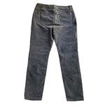 Seven 7 Velvet Skinny Jean Tummy less high rise Gray Size 12 Quiet Shade Photo 7
