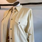 Le Truc Germany Made Pale Yellow Oversized Button Down Shirt Size Large Photo 7