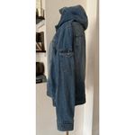 Cabela's Cabela’s Natural Reflections Blue Denim Hooded Jean Jacket Size Large Photo 4