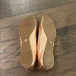 Tory Burch Rose Gold Reva Ballet Flat Sz 7.5 Photo 6