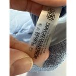 Devon Windsor Sky Shimmer Bikini Set In Windsor Bandeau Top Ruched Bottom Sz XS Blue Photo 6