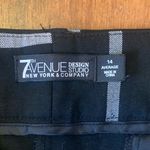 Avenue 7th  NY&Co. Pants 14 Average Black and White Plaid Slacks Pockets Photo 1