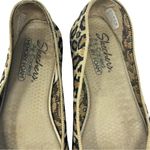 Skechers Cleo Claw Some Leopard Knit Ballet Flats Brown Tan Black Size 9.5 Photo 9