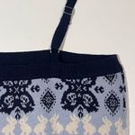 Free People  Intimately Falling For You Bralette Blue Motif Snowy‎ Combo Size XL Photo 7