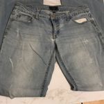 Celebrity Pink  distressed light wash denim lo rise flare jeans size 28 Photo 1