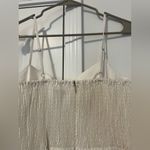 Rebecca Taylor  Pinstriped Tie-Detail Dress Photo 5