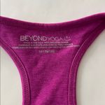 Beyond Yoga Racerback Sports Bra in Magenta Heather Size 1X Rare Photo 3