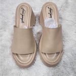 Free People Winona Wedge -Pearl Sand - Size 40. Sh4 Photo 4