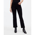 Madewell  $138 Petite Kick Out Crop Jeans Black Wash Size 24P‎ NM812 Photo 4