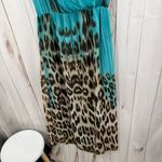 Studio West Women’s Petite Medium Beach Maxi Dress Blue Patterned Size undefined Photo 1