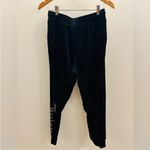 Juicy Couture  Black Velour Y2K lounge wear sweatpants Joggers Photo 5