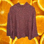 Democracy ‎ Cowl Neck Red Marled Knit Sweater Size XL Photo 6