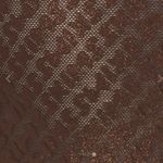 SKIMS chocolate logo mesh foil cami dress | brown | bodycon | shimmery ⨠Photo 5