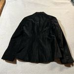Banana Republic  Black Velvet Velour 2-button blazer size 2 EUC Holiday Party Photo 4