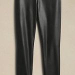 Banana Republic NWT VEGAN LEATHER LEGGING in black size medium Photo 3