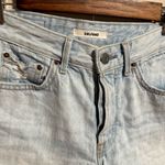 GRLFRND  Helena Distressed Denim Shorts In Color: My Way- Size 24 Photo 9