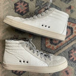 P448  Skate High Top Leather Sneakers Medusa EU 39 / US 8.5 - 9 Photo 0