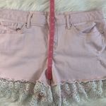 Jessica Simpson stretch crochet trim shorts 30 Photo 5