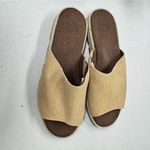 Deja Shoes Tan Hemp Slide Sandals Women’s 10 Casual Beachy Summer Vacation Flats Photo 1