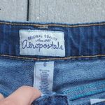  Cuffed Hem Dark Wash Jean Shorts | Aeropostale Jean Shorts Photo 2
