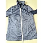 Dennis Basso Dennis by  Jacket Womens Large Blue‎ Satin Quiet Luxury Classic Photo 6