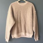 Outdoor Voices MegaFleece Crewneck Pullover in Oatmeal Photo 3