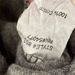 CAbi Maxi Tank Dress Stretchy Heathered Grey Cotton Drop Waist Chic Womens Small Photo 5