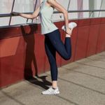 NWT On Cloud Running Active Tights Blue Leggings Pants Size XS Photo 2