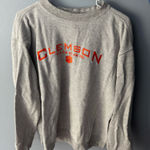 Clemson Crewneck Grey Gray Size L Photo 0