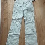 Urban Outfitters Low Rise Grey Cargo Pants Photo 0