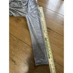 Susan Graver  Women Open Front Size‎ XS Lightweight Cardigan Silver Metallic City Photo 5