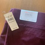 American Eagle Burgundy/Maroon 7/8 Leggings from Aerie Photo 1