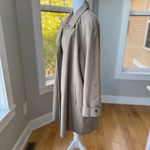Worthington Vintage Khaki Tan Trench Coat Button In Lining and Hood Size XL Photo 2