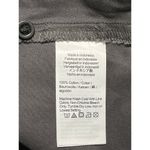 Madewell  Fitted Button-Down Shirt Size 12 Gray Cotton Long Sleeve NWT Photo 5