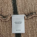 J. Jill Peach and Green Oversized Striped Hoodie Pullover Size XL Photo 5