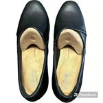 Clarks  Julia Palm Black  Leather Loafers Shoes New Without Box Size 7 Photo 1