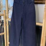 Apiece Apart Classic Merida Navy Wide Leg Crop Cotton Pants - Sz 2 ๐งก๐ Photo 2