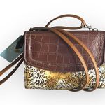Kathy Van Zeeland new ❤︎︎ Crossbody Wallet Clutch Handbag ❤︎︎ Animal Print ❤︎︎ Photo 1