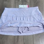 Lucky in Love 12” Undercover Love Bermuda Pocket Lavender Tennis Skirt‎ Large Purple Photo 6