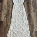 Retrofête Retrofete Prima Dress in White Sequins Beaded Small NWT Sleeveless Maxi Photo 2