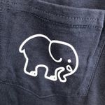 Ivory Ella  Long Sleeve T Shirt Navy Hoodie Sz S Photo 4